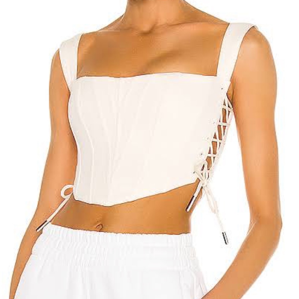 GUIZIO Ivory Corset